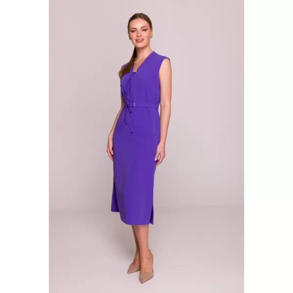  Obleka STYLOVE S410 VIJOLIČNA 