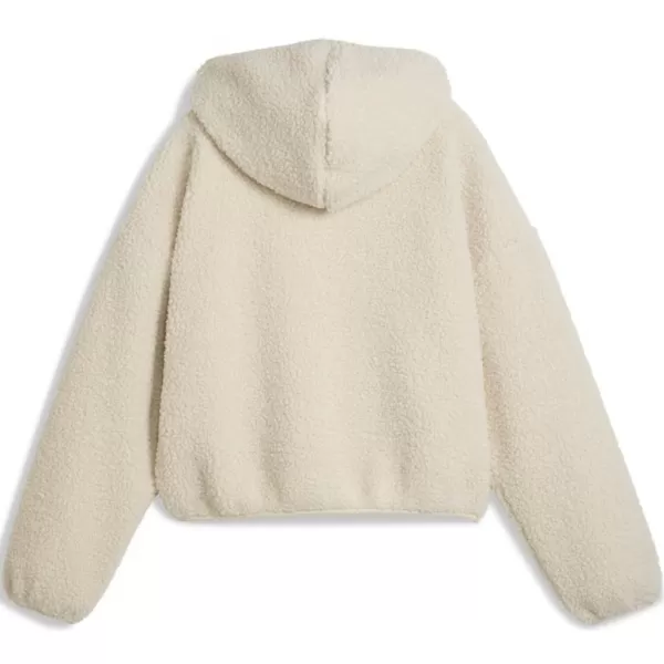  Damske trenirke PUMA WARDROBE ESS OVERSIZED POLAR FLEECE HOODIE 632048-87 BELA 