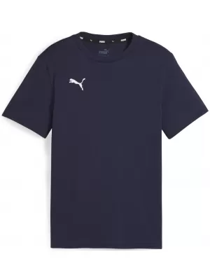 T -majica PUMA TEAMGOAL CASUALS TEE JR 658616_06 PUMA NAVY/PUMA WHITE
