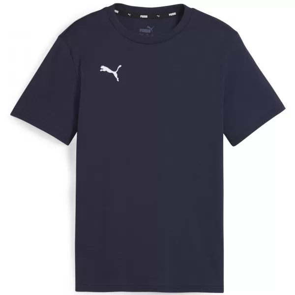  T -majica PUMA TEAMGOAL CASUALS TEE JR 658616_06 PUMA NAVY/PUMA WHITE 
