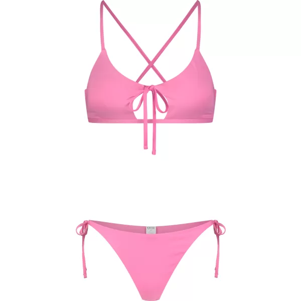  Ženski bikini - zgornji del NORDBLANC NBSSS8211 ROZA 