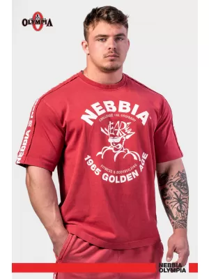 Sprana oversized majica GOLDEN AGE 790 RED Nebbia