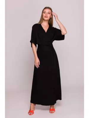 Obleka STYLOVE S406 ČRNA