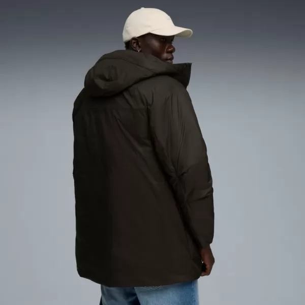  Moška jakna PUMA PROTECTIVE HOODED DOWN PARKA 688380-01 ČRNA 