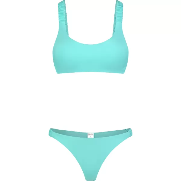  Ženski bikini - spodnji del NORDBLANC NBSSS8239 TURKIZNA 