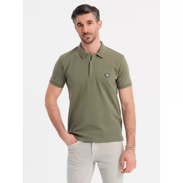  Moška T -majica OMBRE OM-POSS-0148 OLJK 