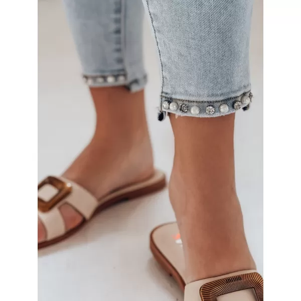  Ženske hlače DSTREET MISSPEARL UY2709 MODRO 