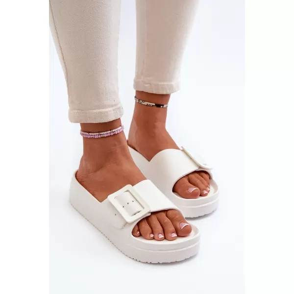  Ženski natikači BIG STAR NN274A661 WHITE Big Star Shoes 