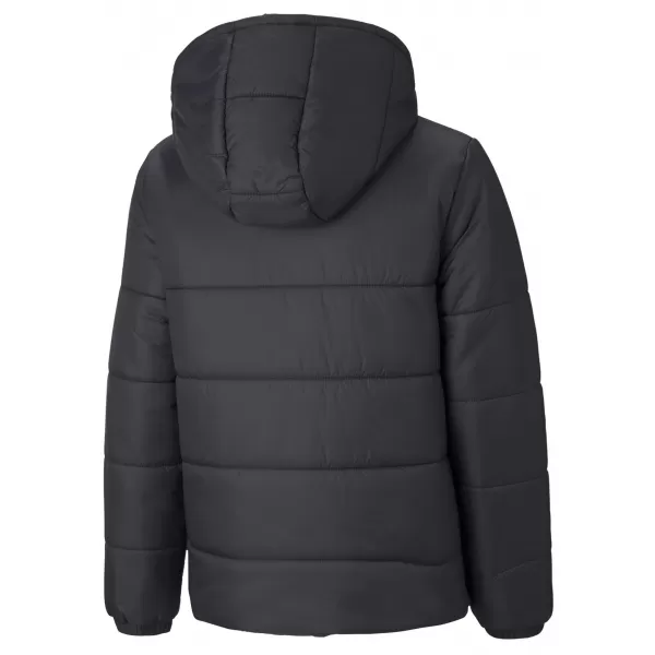  Jakna PUMA TEAMLIGA PADDED JACKET JR 657266_03 PUMA ČRNA/PUMA BELA 