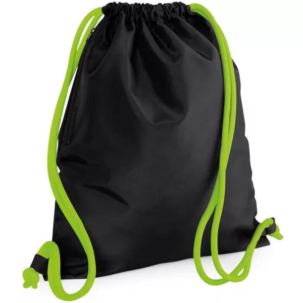  | BG 110 ČRNA/LIMETNO ZELENA BagBase 