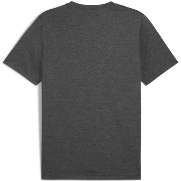  Moška majica s kratkimi rokavi PUMA ESS NO. 1 LOGO HEATHER TEE 682550-01 ČRNA 