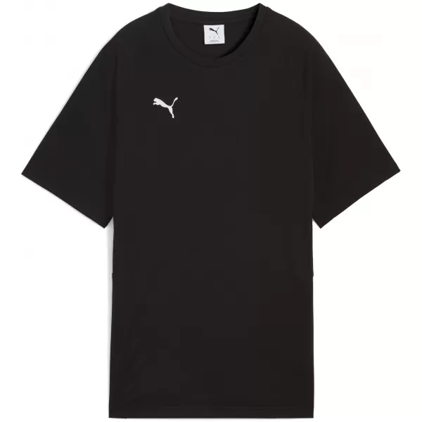  Srajca PUMA TEAMEVOSTRIPE TEE WMN 659959_03 PUMA ČRNA/PUMA SREBRO 