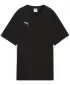 Srajca PUMA TEAMEVOSTRIPE TEE WMN 659959_03 PUMA ČRNA/PUMA SREBRO