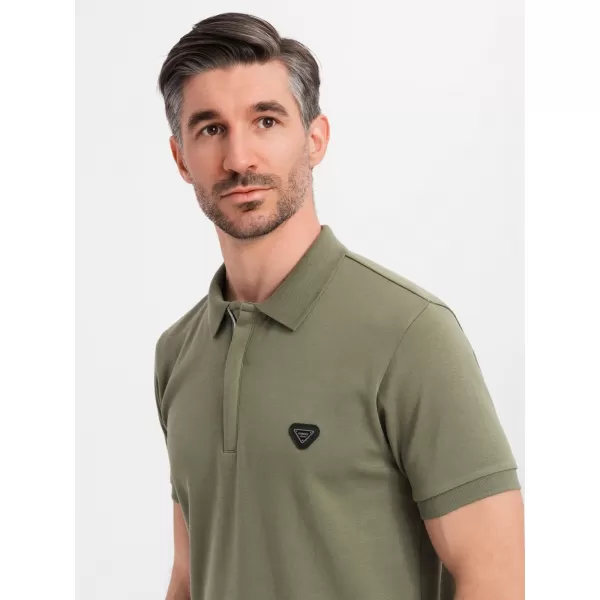  Moška T -majica OMBRE OM-POSS-0148 OLJK 