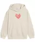 Otroška trenirka PUMA FLAMING LOVE HOODIE 685109_87 ALPSKI SNEG