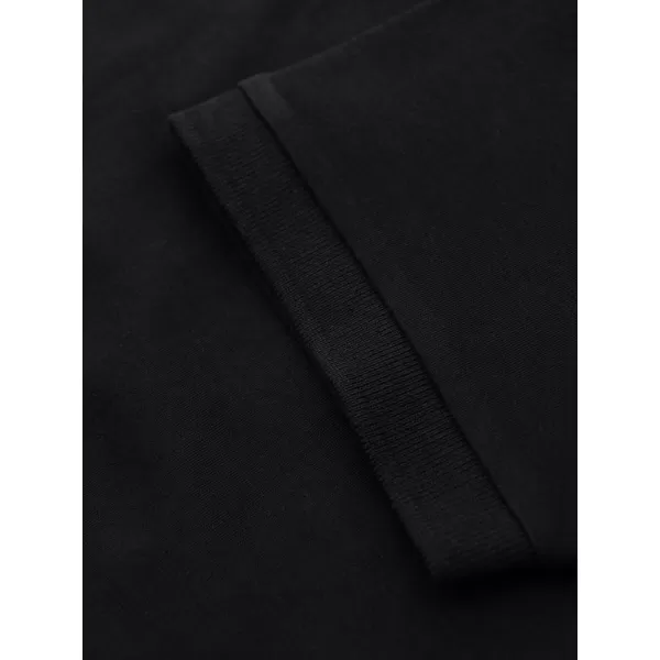  Moška T -majica OMBRE OM-POSS-0148 ČRN 