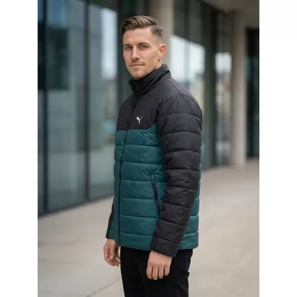  Moška jakna PUMA ESS PADDED JACKET 685210-75 ZELENA 