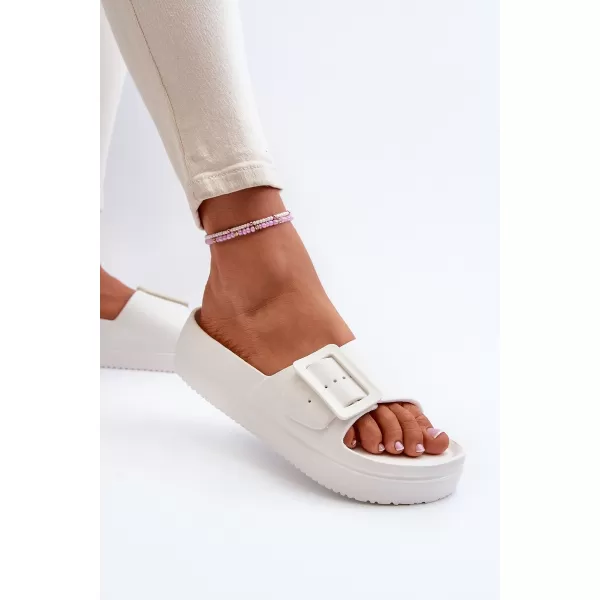  Ženski natikači BIG STAR NN274A661 WHITE Big Star Shoes 