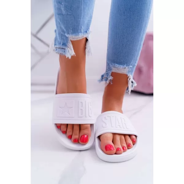  Ženski natikači BIG STAR DD274A268 WHITE Big Star Shoes 