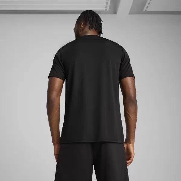  Moška športna majica PUMA TEAMULTIMATE JERSEY 706280_03 ČRNA PUMA 