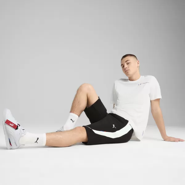  Kratke hlače PUMA BMW MMS SWEAT SHORTS 630618_01 PUMA ČRNA 
