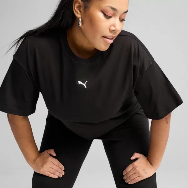  Srajca PUMA ESS RELAXED TEE 684971-01 ČRN 