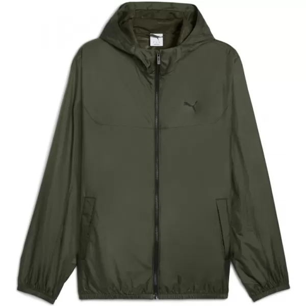  Moška vetrovka PUMA ESS REGULAR WINDBREAKER 684625-70 ZELENA 