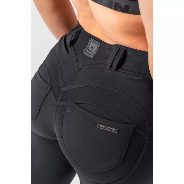  Bubble Butt Leggings 2.0 MAXIMUM PUSH-UP 306 ČRNE Nebbia 