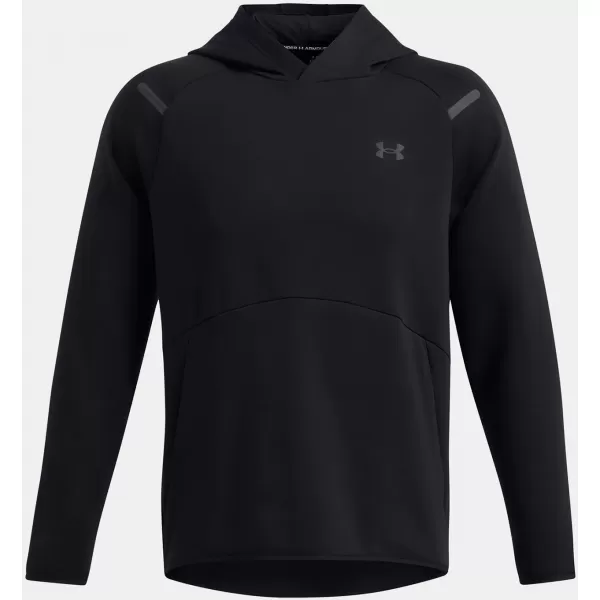  Moški pulover UNDER ARMOUR UNSTOPPABLE FLC HD EU 1389350-001 ČRNA 