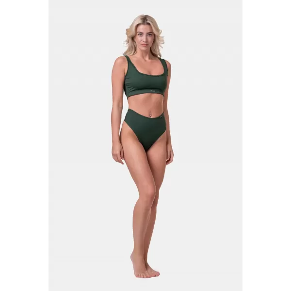  Bikini Active Black - bralette top 554 TEMNO ZELENA Nebbia 