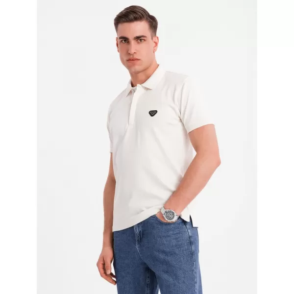  Moška T -majica OMBRE OM-POSS-0148 BELA 