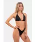 Klasični trikotni bikini - top 450 BLACK Nebbia