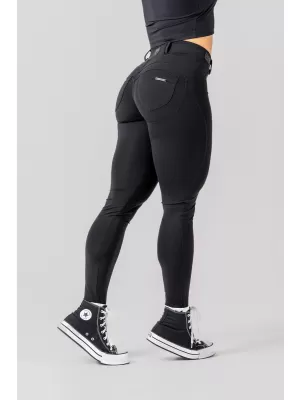 Bubble Butt Leggings 2.0 MAXIMUM PUSH-UP 306 ČRNE Nebbia