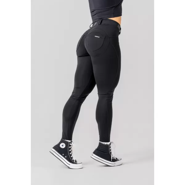  Bubble Butt Leggings 2.0 MAXIMUM PUSH-UP 306 ČRNE Nebbia 