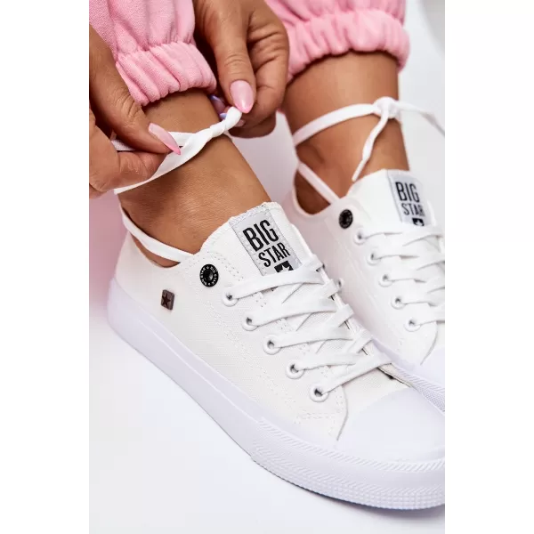  Ženske superge BIG STAR AA274010 WHITE Big Star Shoes 