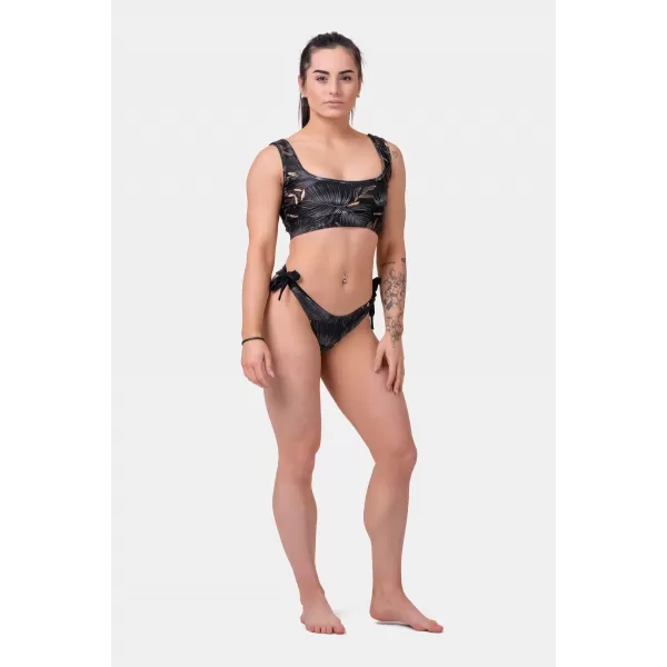  Bikini Active Black - zgornji del bralette 554 VOLCANIC BLACK Nebbia 