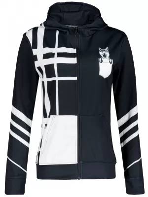 Ženski vrhunski funkcionalni pulover z zadrgo ALTISPORT VOJ/ALW098MI02 SHIBA