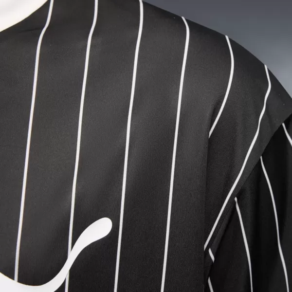 Moški dres PUMA ESS STRIPED JERSEY 688263-01 ČRNA 