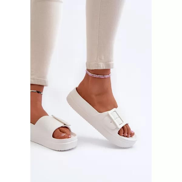  Ženski natikači BIG STAR NN274A661 WHITE Big Star Shoes 