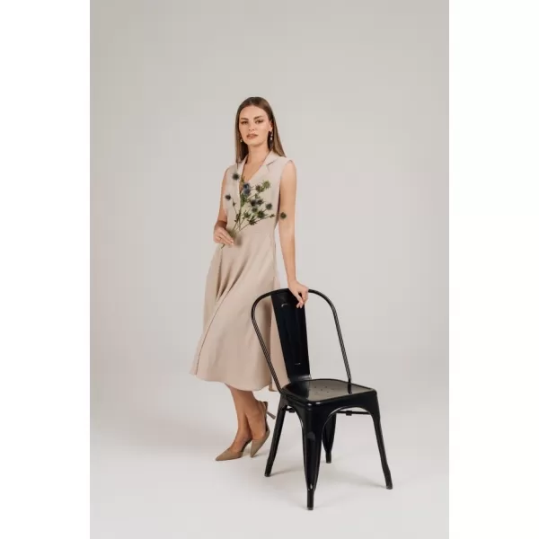  Obleka STYLOVE S409 BEŽ 