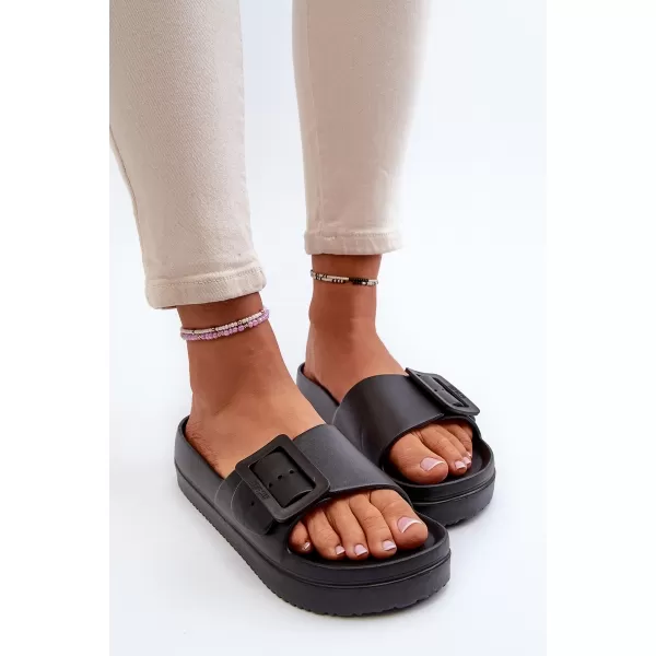  Ženski natikači BIG STAR NN274A662 BLACK Big Star Shoes 
