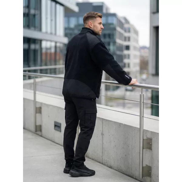  Moška jakna PUMA TECH SOFT TECH RELAXED SHERPA JACKET 632104-01 ČRNA 