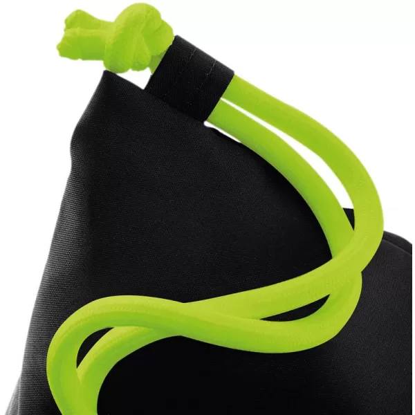  | BG 110 ČRNA/LIMETNO ZELENA BagBase 
